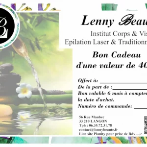 Bon cadeau