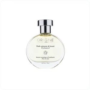 Huile satinante de beauté à la fleur de coton. 50ml