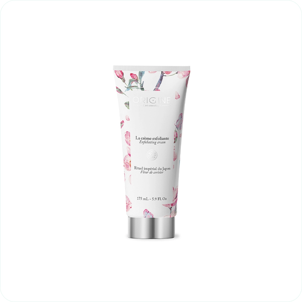 La crème exfoliante fleur de cerisier. 175ml